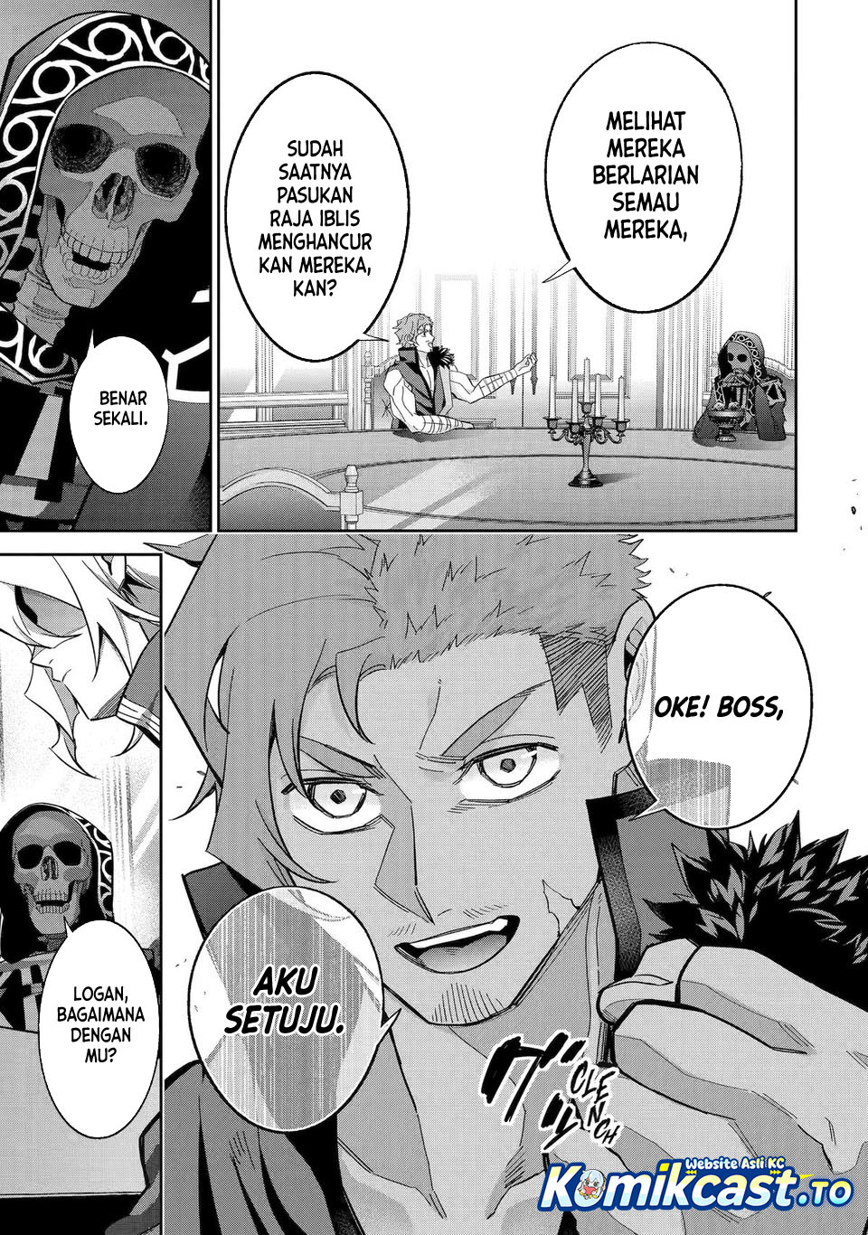 The Executed Sage is Reincarnated as a Lich and Starts an All-Out War Chapter 43 Bahasa Indonesia