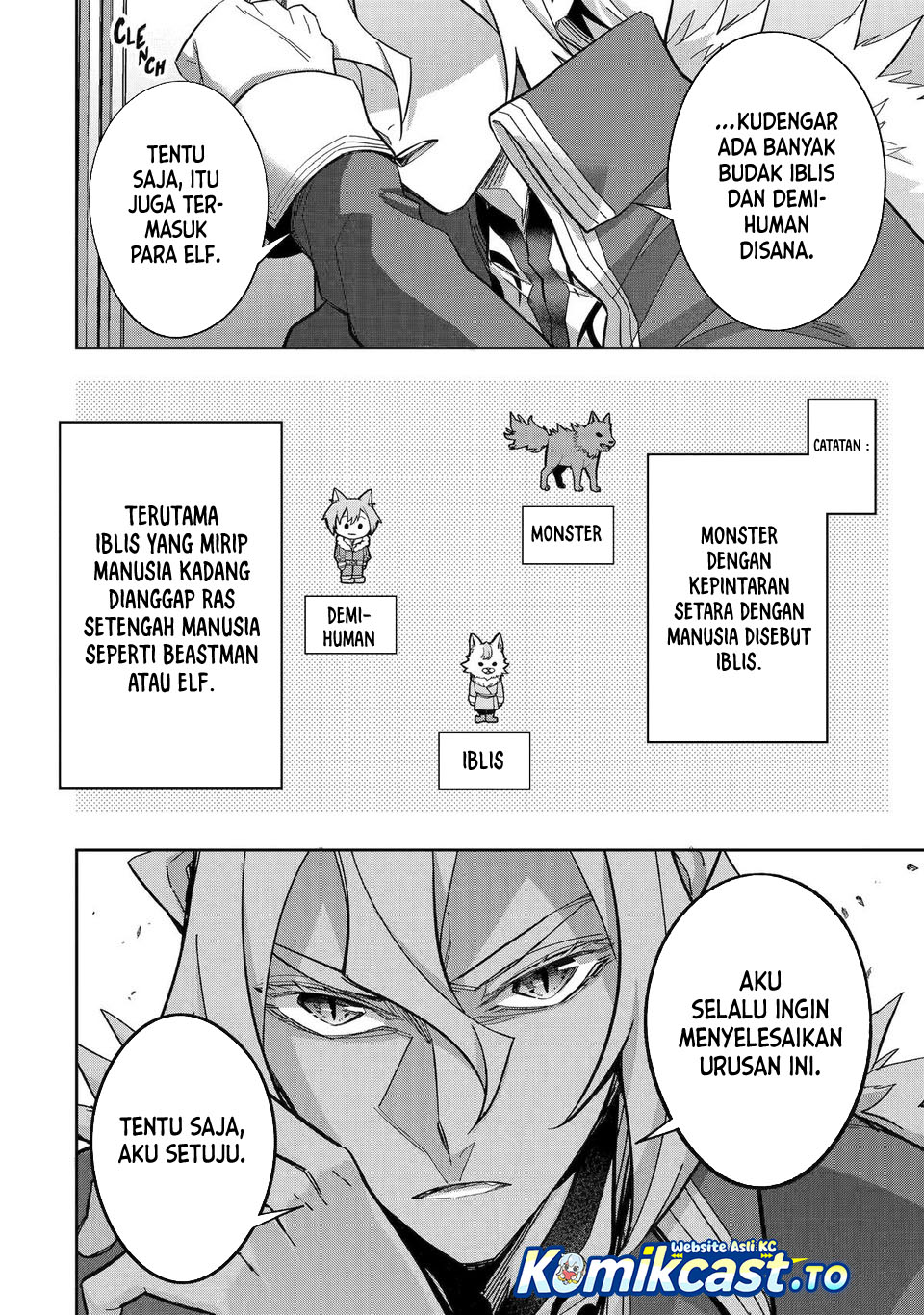 The Executed Sage is Reincarnated as a Lich and Starts an All-Out War Chapter 43 Bahasa Indonesia