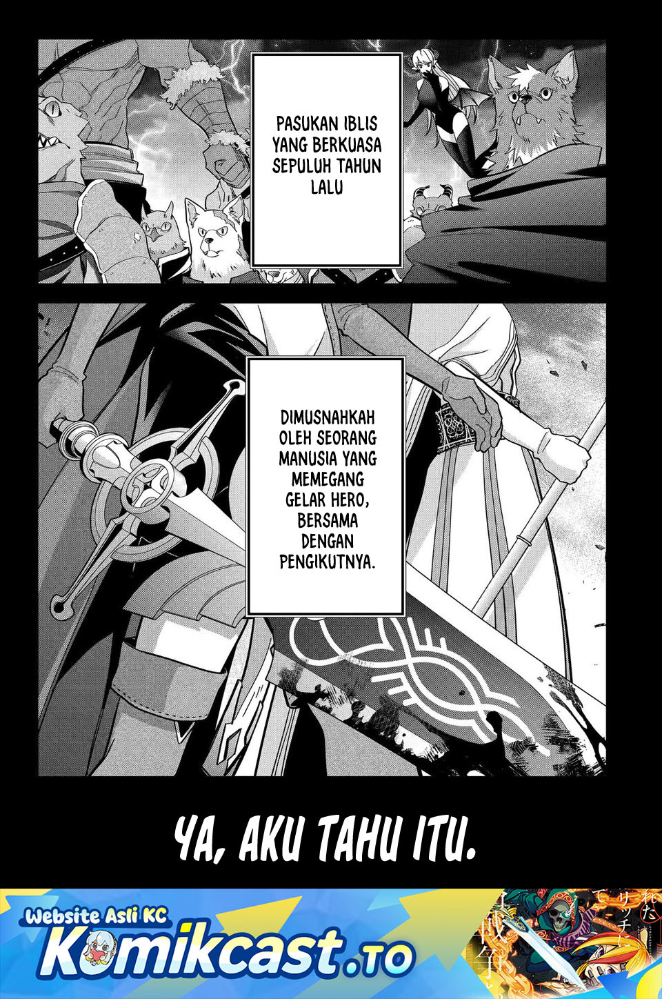The Executed Sage is Reincarnated as a Lich and Starts an All-Out War Chapter 46 Bahasa Indonesia