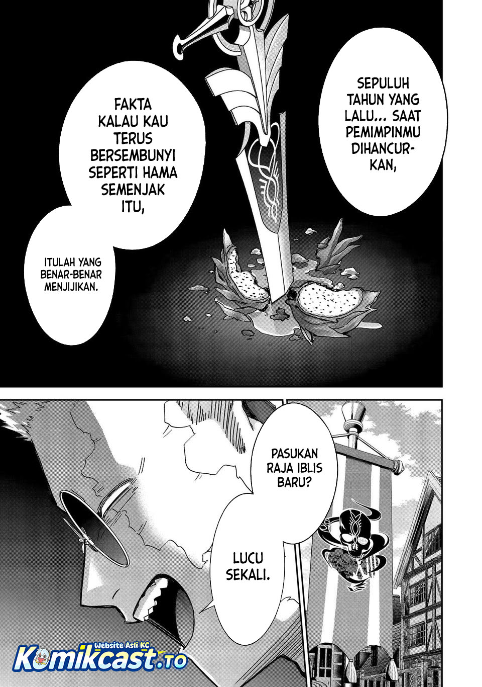 The Executed Sage is Reincarnated as a Lich and Starts an All-Out War Chapter 46 Bahasa Indonesia