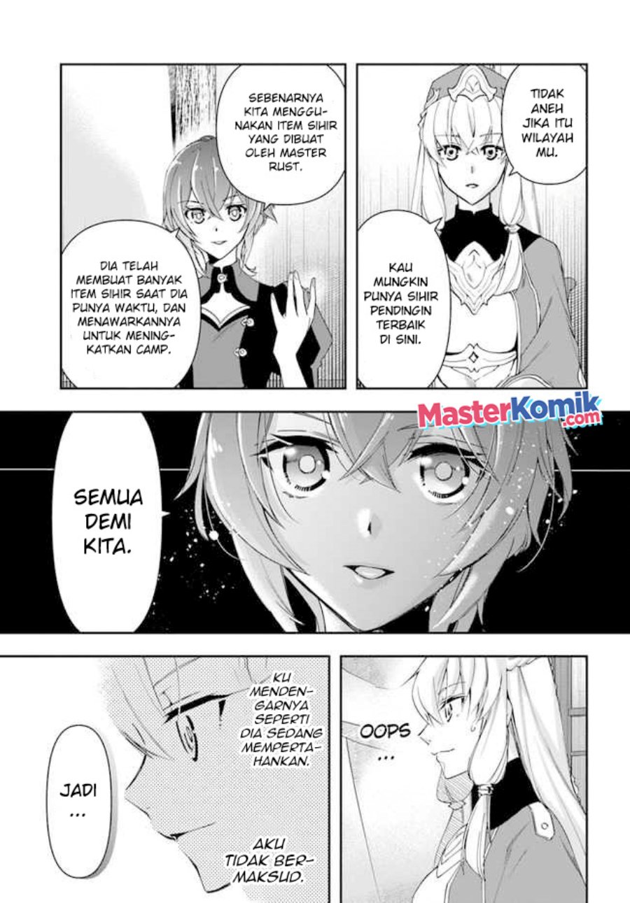 The Frontier Alchemist ~ I Can’t Go Back to That Job After You Made My Budget Zero Chapter 12.2 Bahasa Indonesia