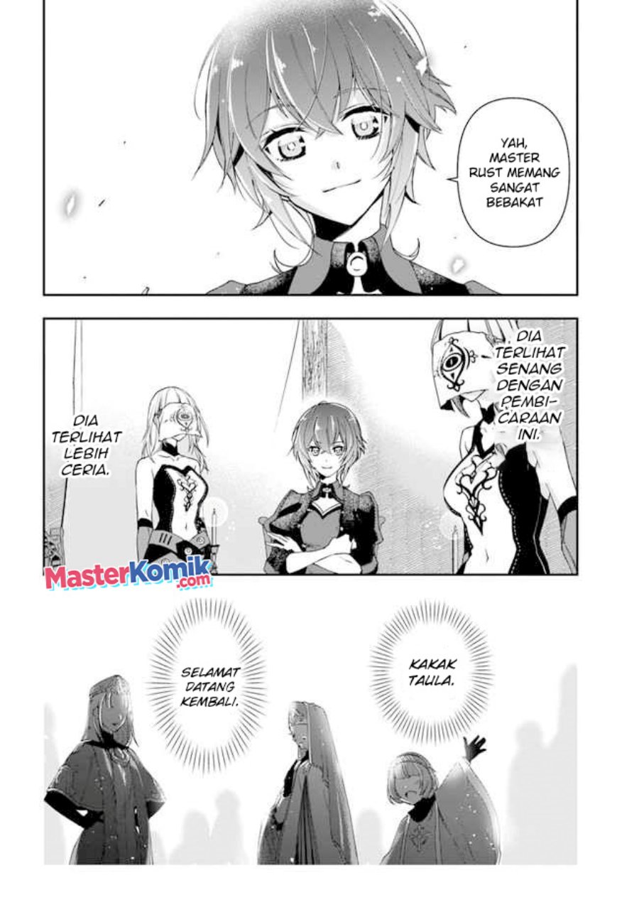 The Frontier Alchemist ~ I Can’t Go Back to That Job After You Made My Budget Zero Chapter 12.2 Bahasa Indonesia