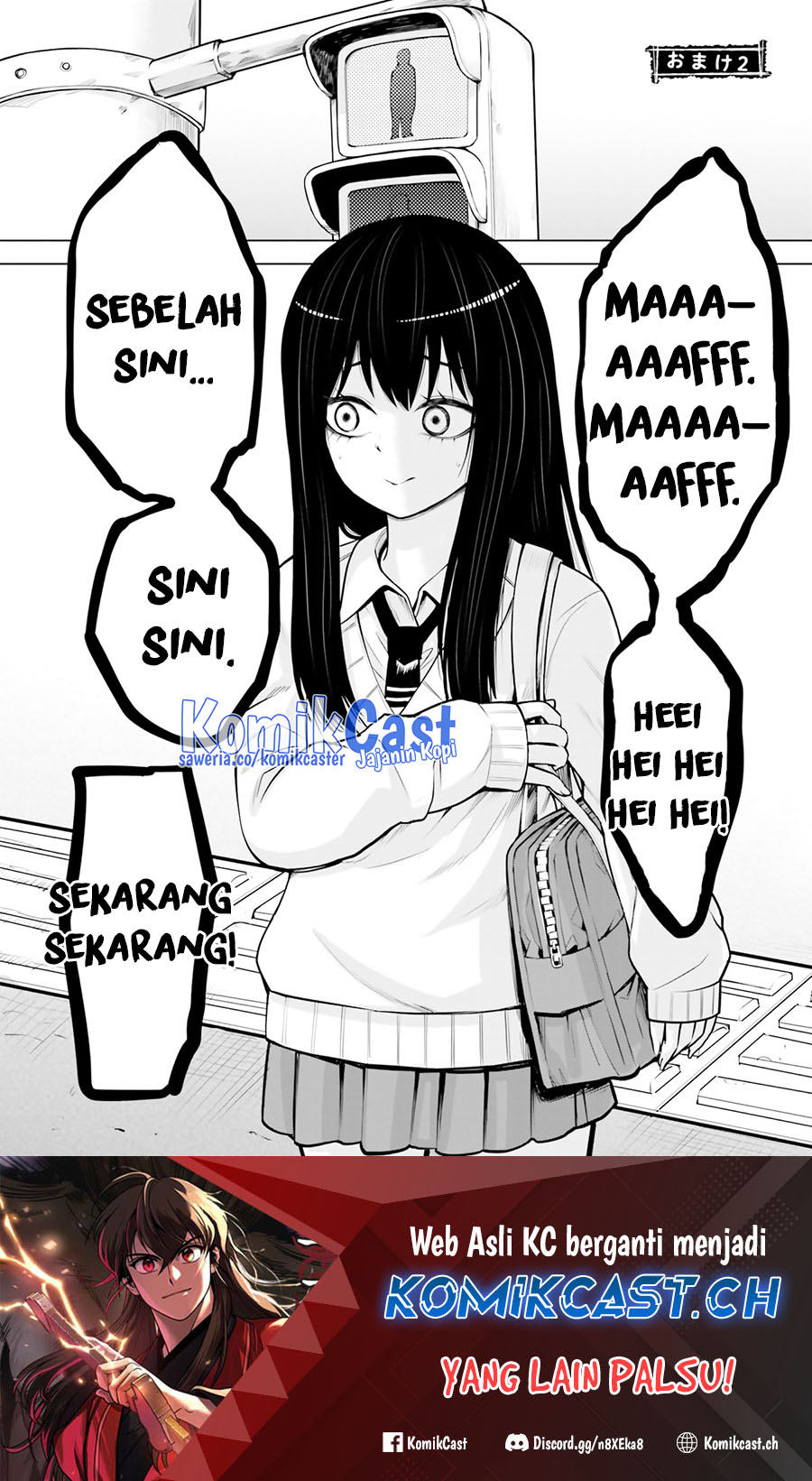 The Girl Who See It (Mieruko-chan) Chapter 50.5 Bahasa Indonesia