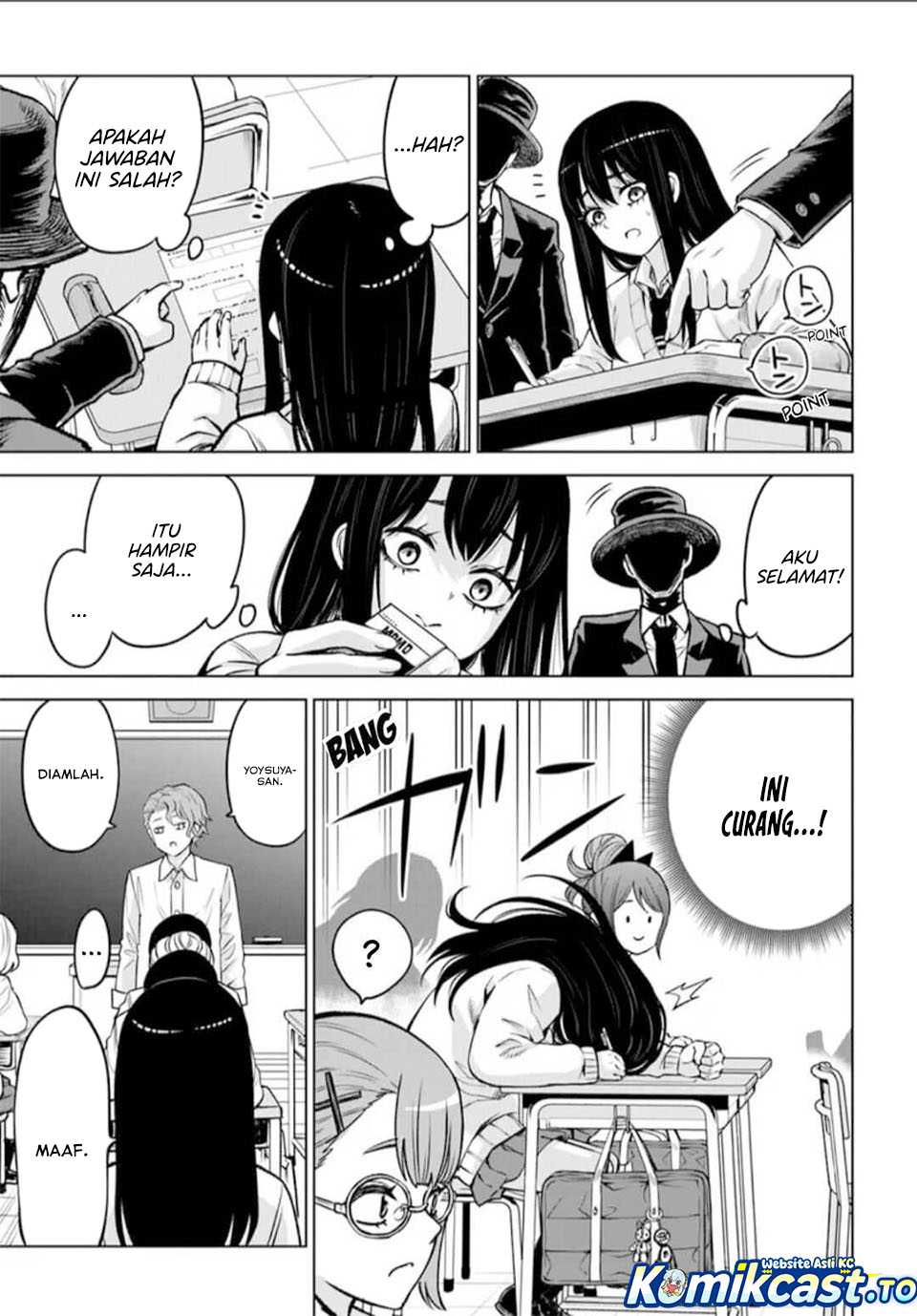 The Girl Who See It (Mieruko-chan) Chapter 67 Bahasa Indonesia