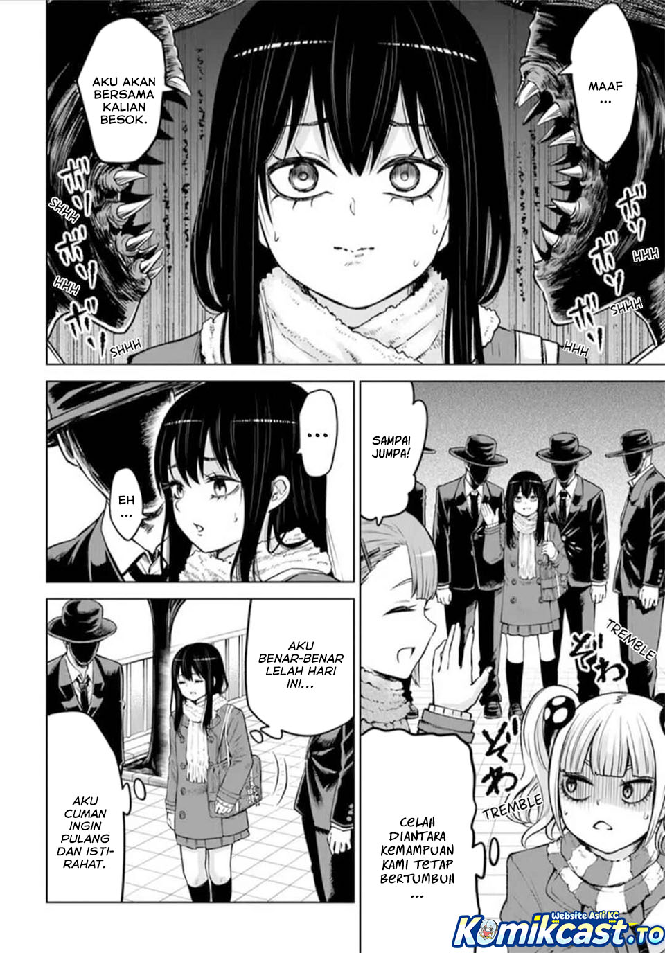 The Girl Who See It (Mieruko-chan) Chapter 67 Bahasa Indonesia