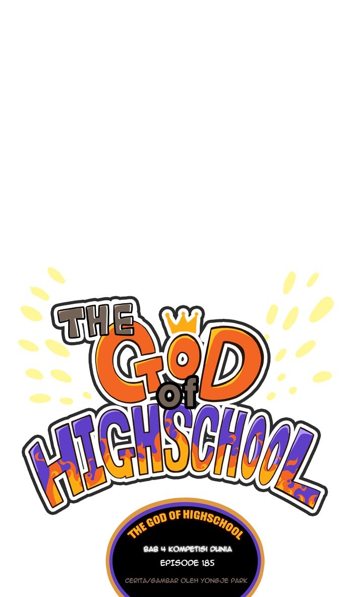 The God of High School Chapter 185 Bahasa Indonesia