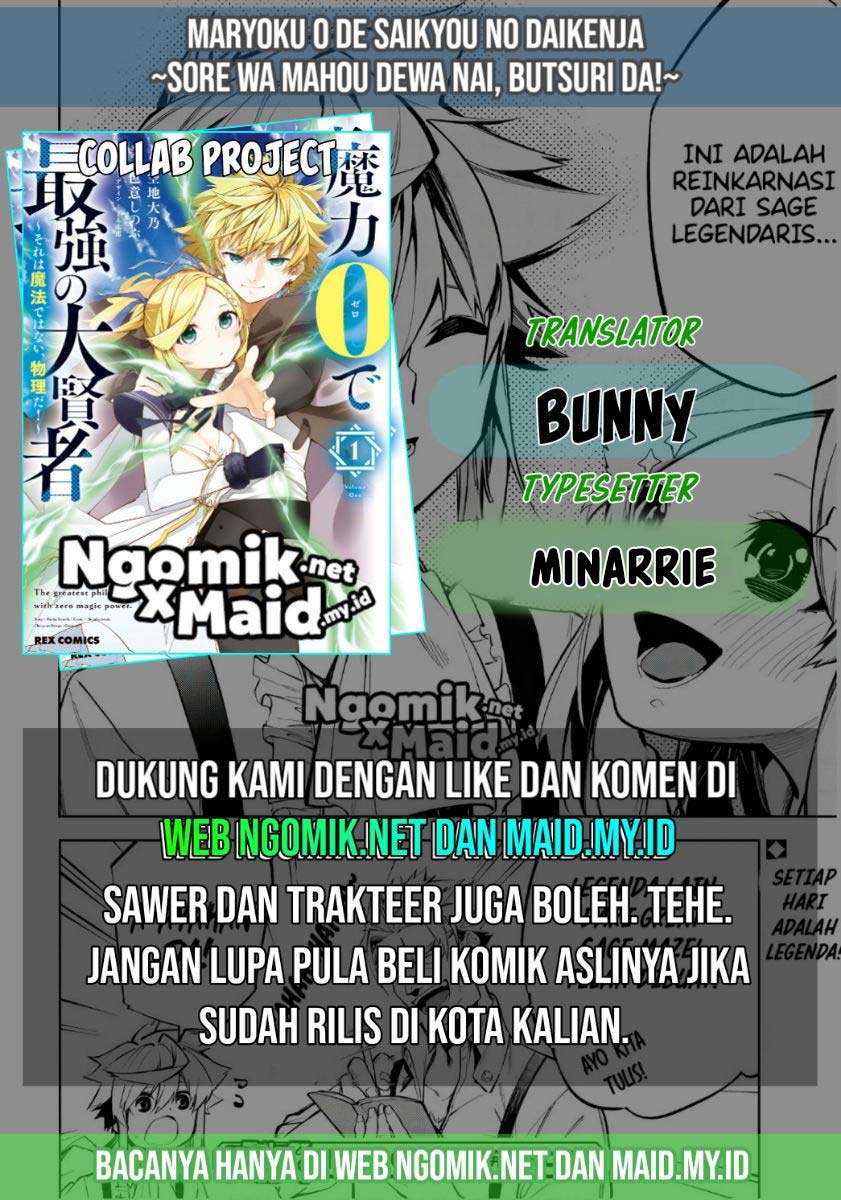 The Greatest Philosoper With Zero Magic Chapter 13 Bahasa Indonesia