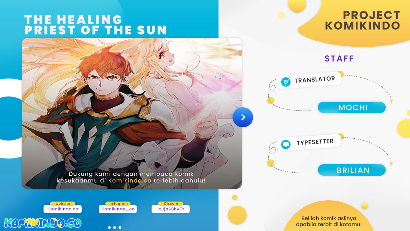 The Healing Priest Of The Sun Chapter 17 Bahasa Indonesia