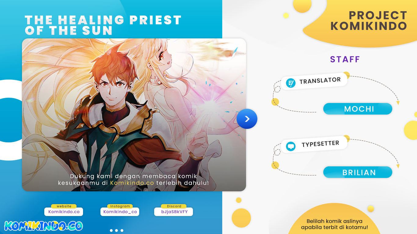 The Healing Priest Of The Sun Chapter 25 Bahasa Indonesia