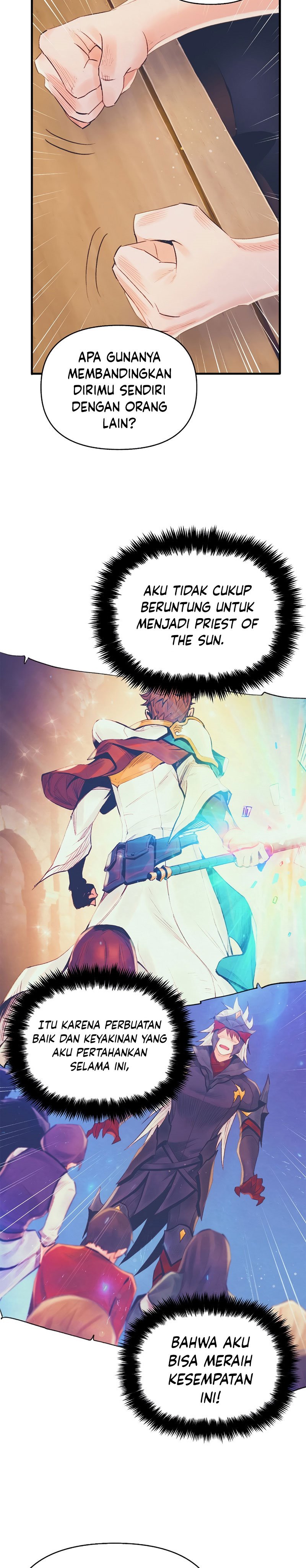 The Healing Priest Of The Sun Chapter 25 Bahasa Indonesia