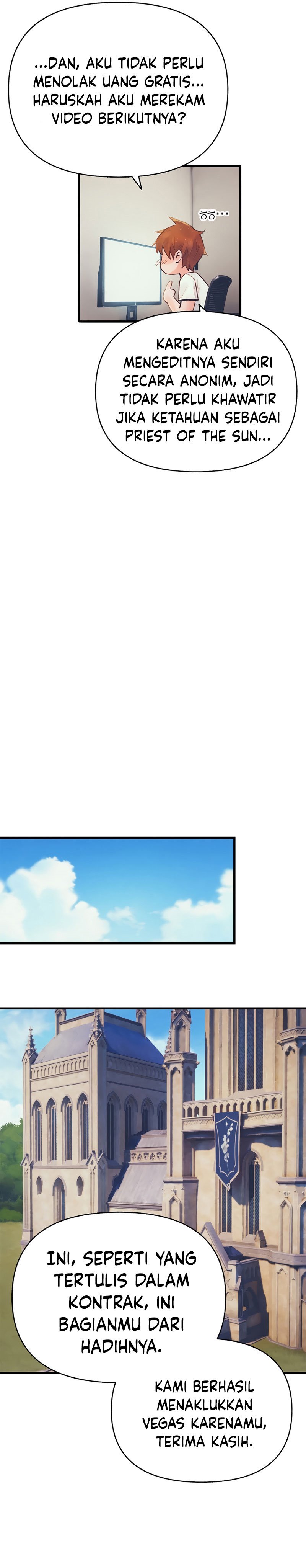 The Healing Priest Of The Sun Chapter 25 Bahasa Indonesia