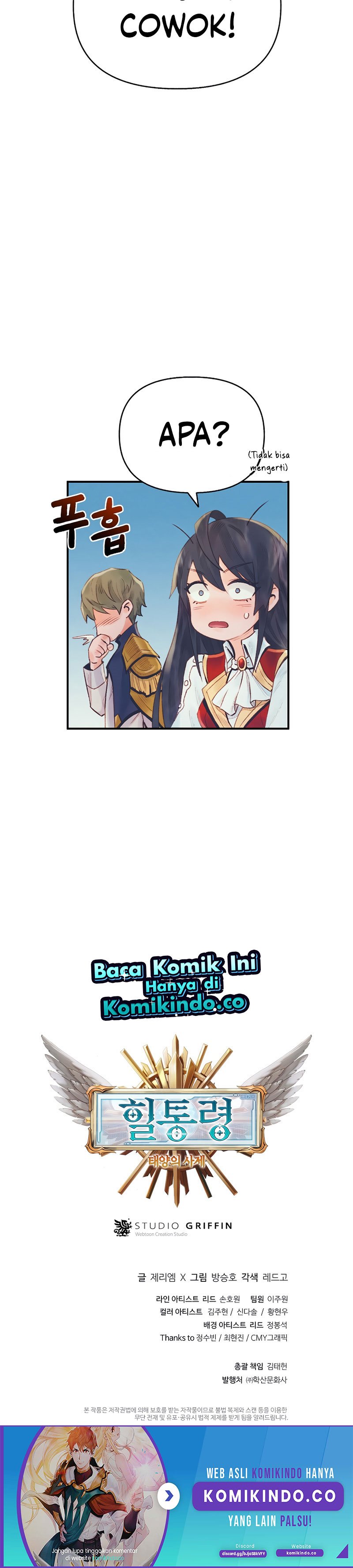 The Healing Priest Of The Sun Chapter 25 Bahasa Indonesia