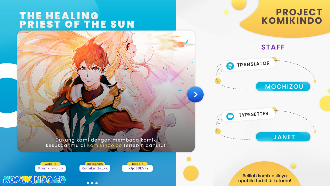 The Healing Priest Of The Sun Chapter 42 Bahasa Indonesia
