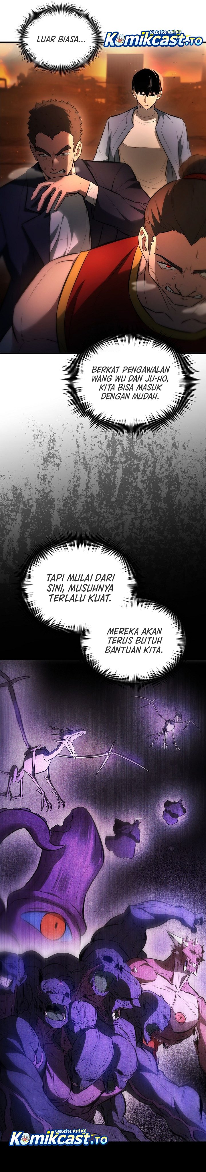 The Hero Returns Chapter 133 Bahasa Indonesia