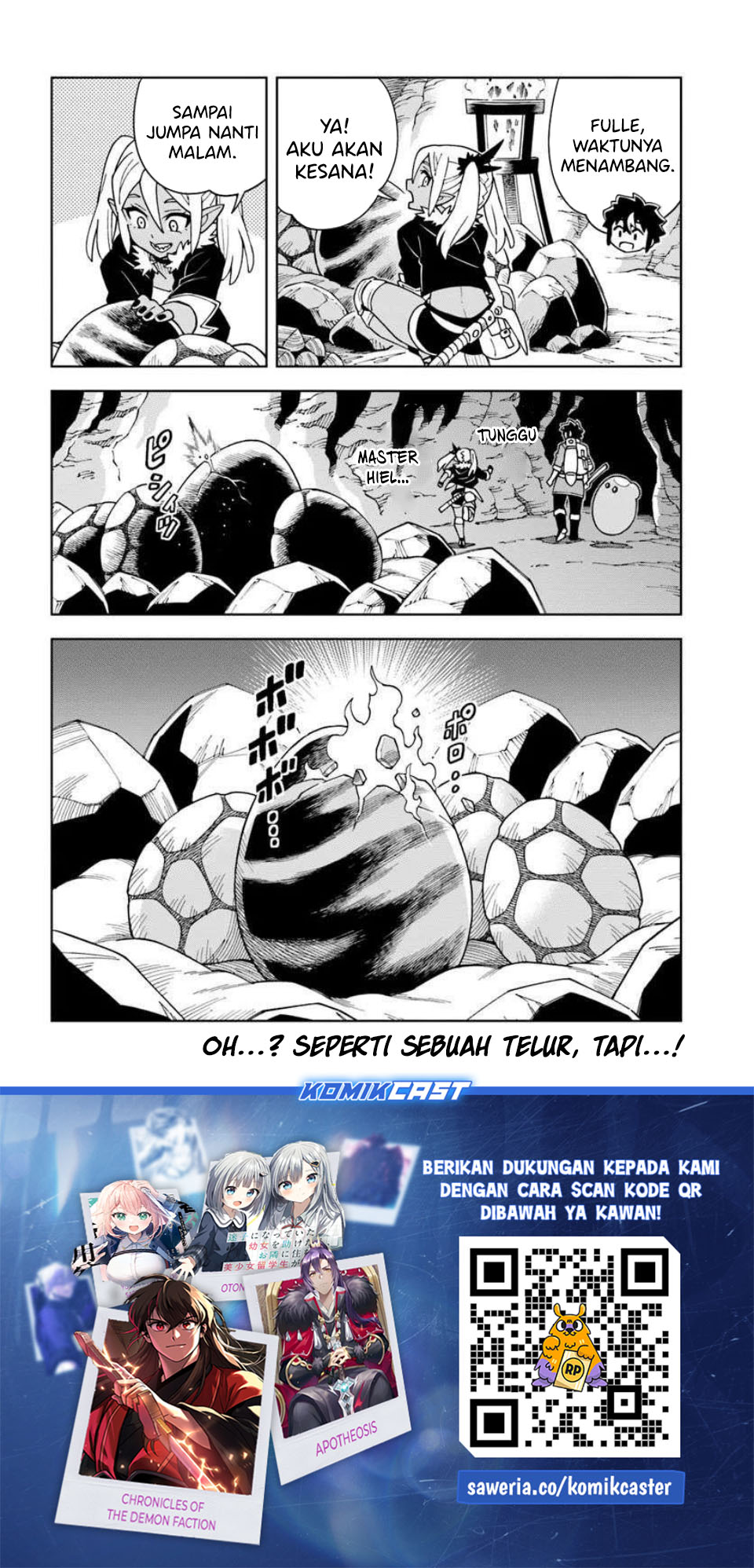 The King of Cave Will Live a Paradise Life Chapter 39 Bahasa Indonesia