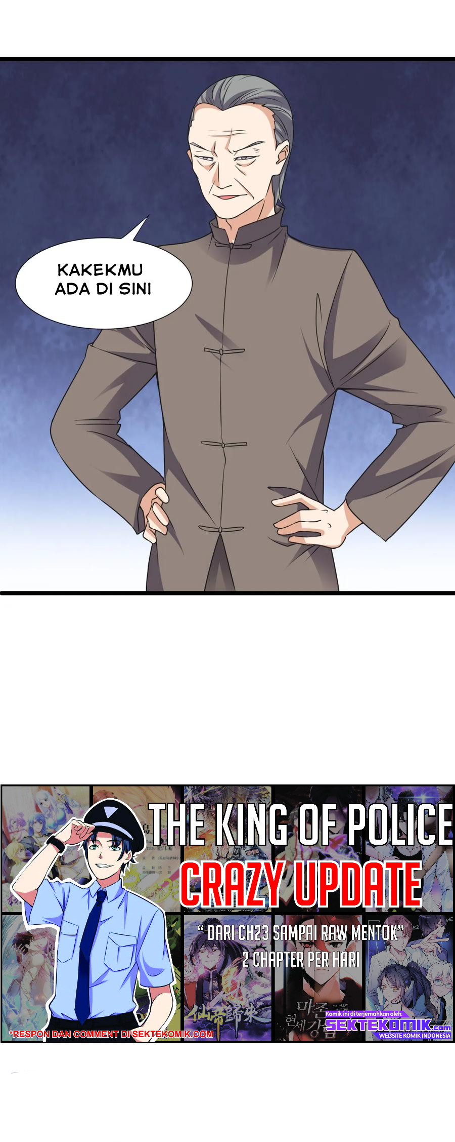 The King of Police Chapter 33 Bahasa Indonesia