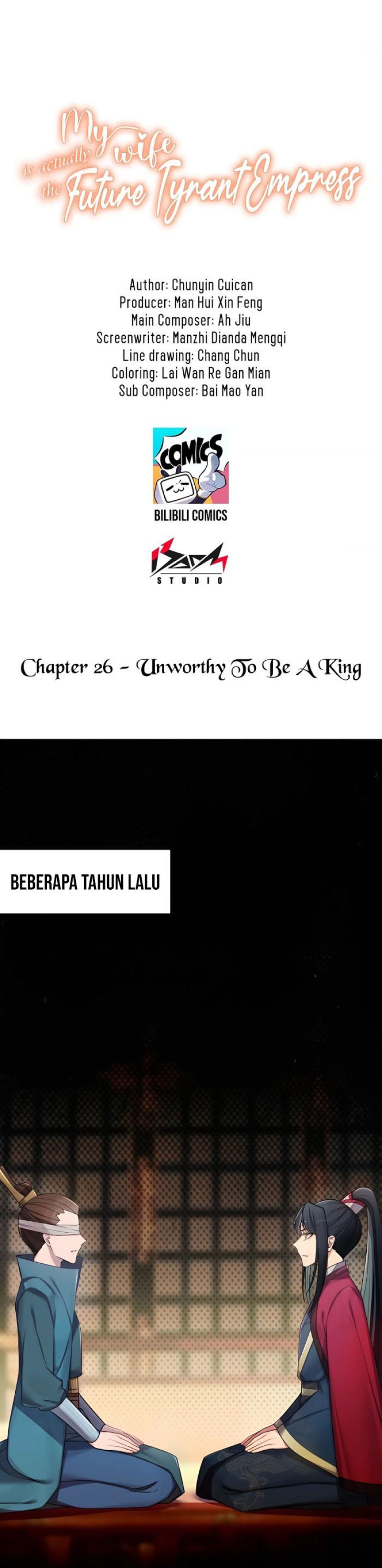 The Lady is the Future Tyrant Chapter 26 Bahasa Indonesia