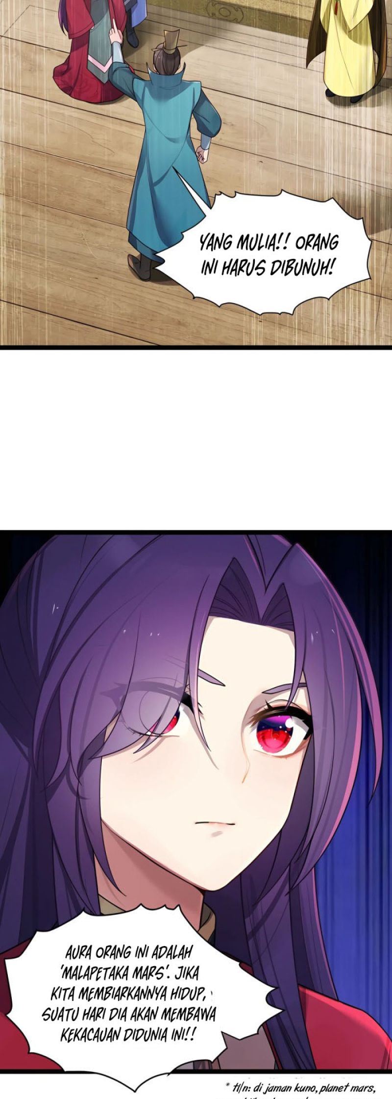 The Lady is the Future Tyrant Chapter 28 Bahasa Indonesia