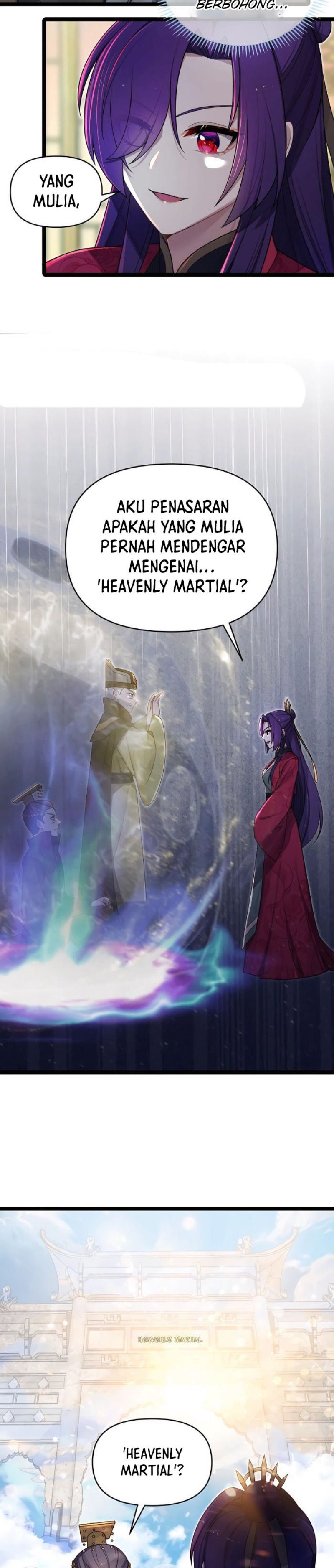 The Lady is the Future Tyrant Chapter 28 Bahasa Indonesia