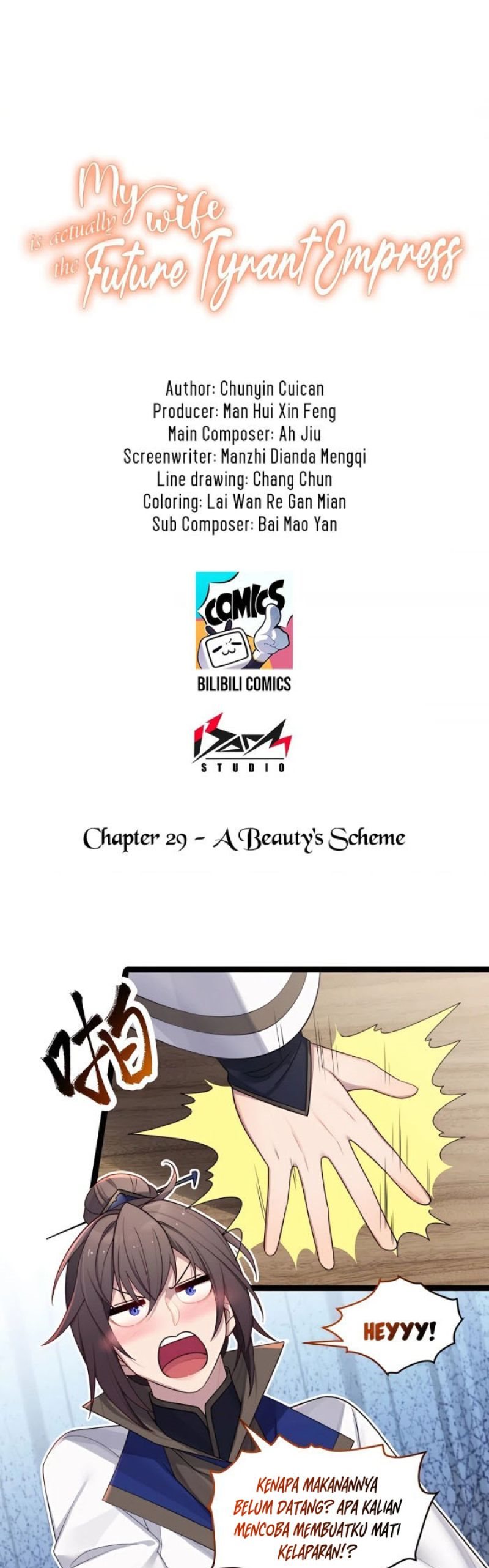 The Lady is the Future Tyrant Chapter 29 Bahasa Indonesia