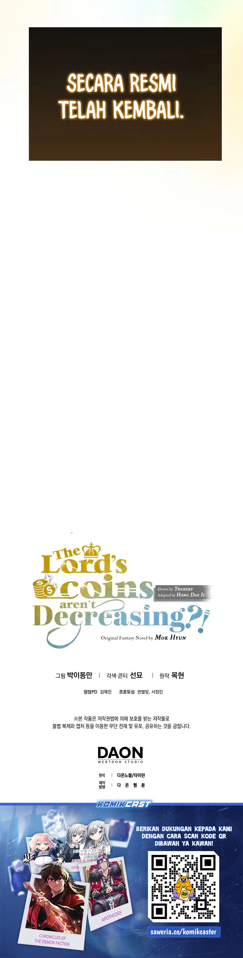 Dilarang COPAS - situs resmi www.mangacanblog.com - Komik the lords coins arent decreasing 137 - chapter 137 138 Indonesia the lords coins arent decreasing 137 - chapter 137 Terbaru 45|Baca Manga Komik Indonesia|Mangacan