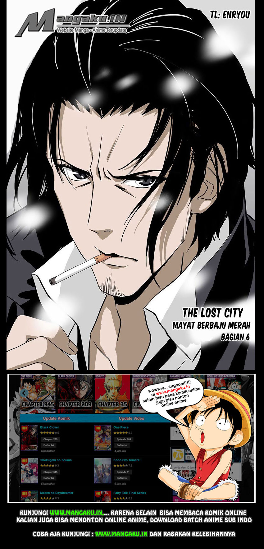 The Lost City Chapter 22 Bahasa Indonesia