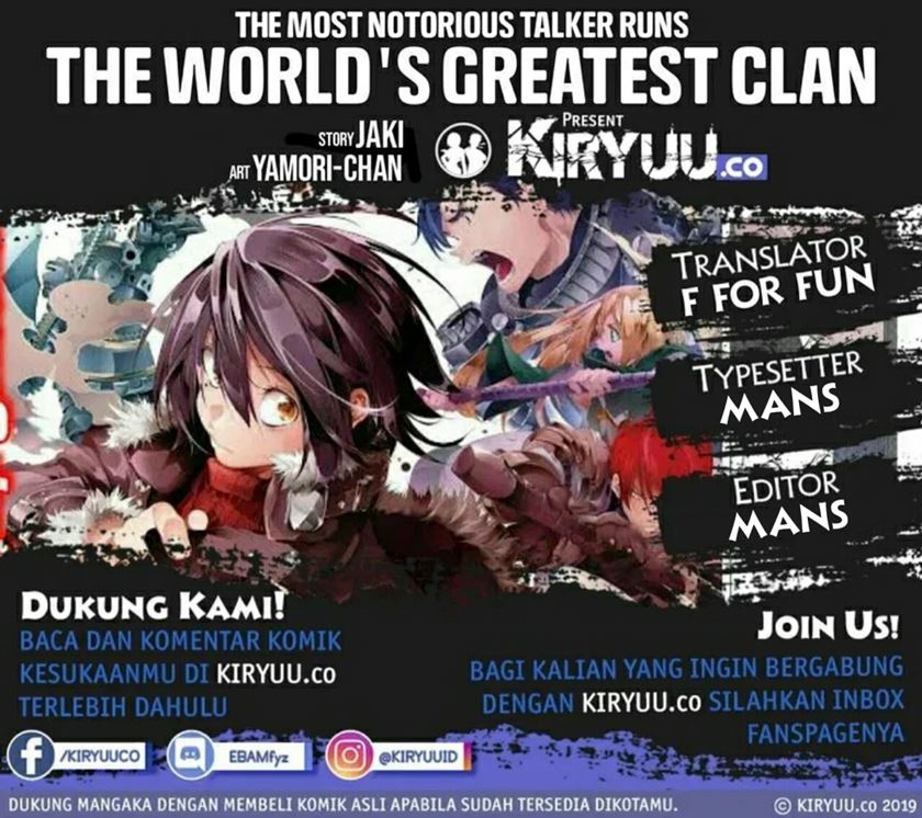 The Most Notorious “Talker” Runs the World’s Greatest Clan chapter 9