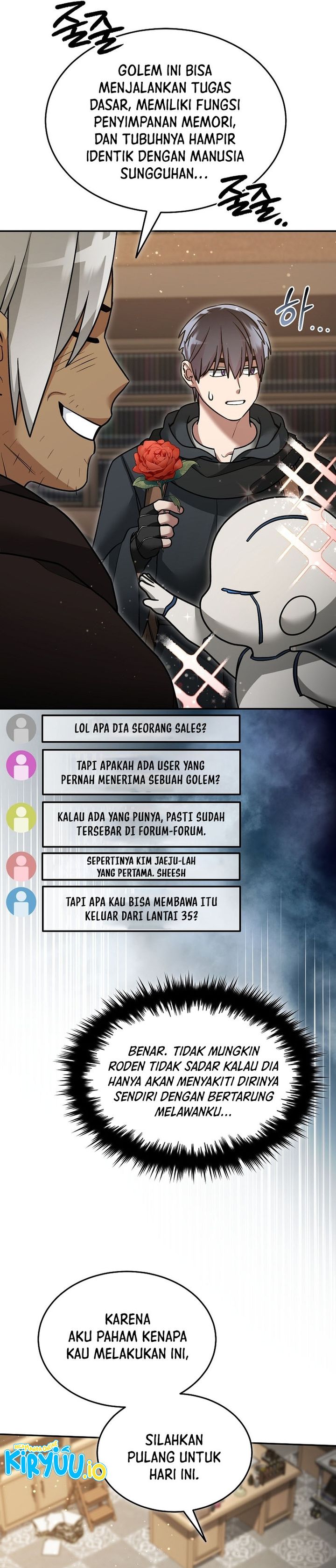 The Newbie Is Too Strong Chapter 156 Bahasa Indonesia