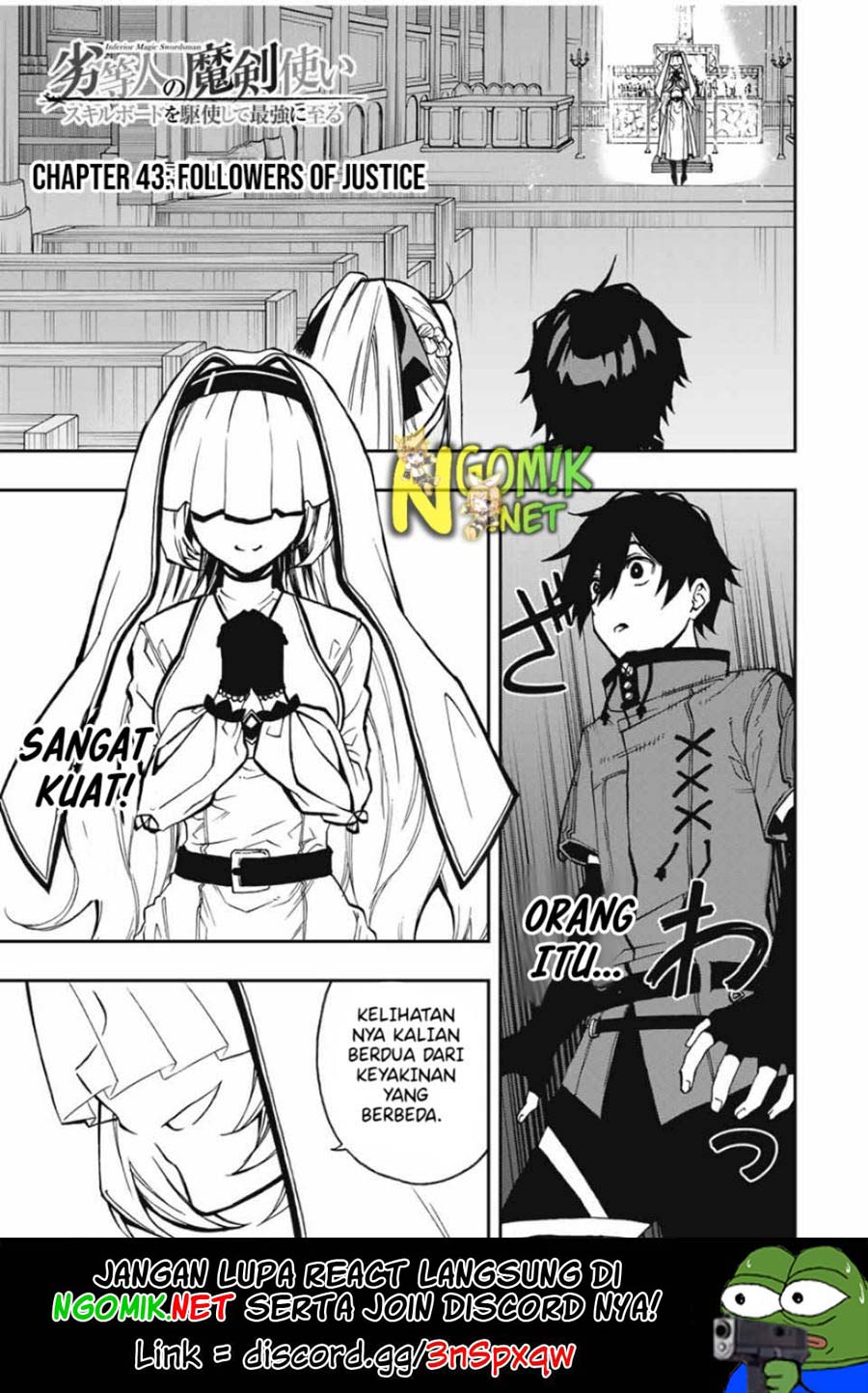 The Reincarnated Inferior Magic Swordsman chapter 43