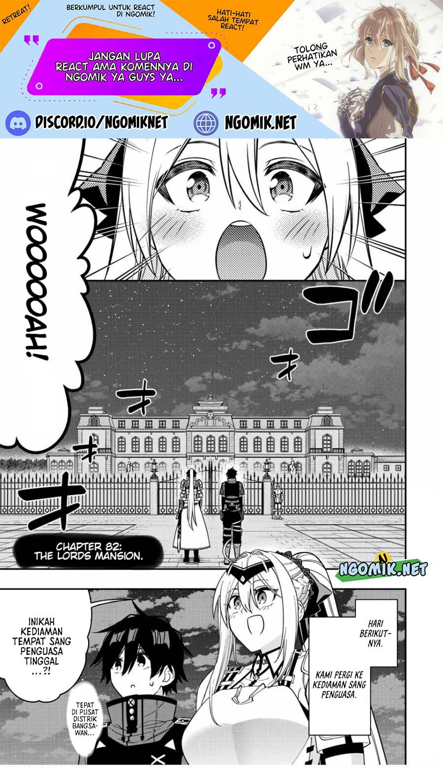 The Reincarnated Inferior Magic Swordsman chapter 82