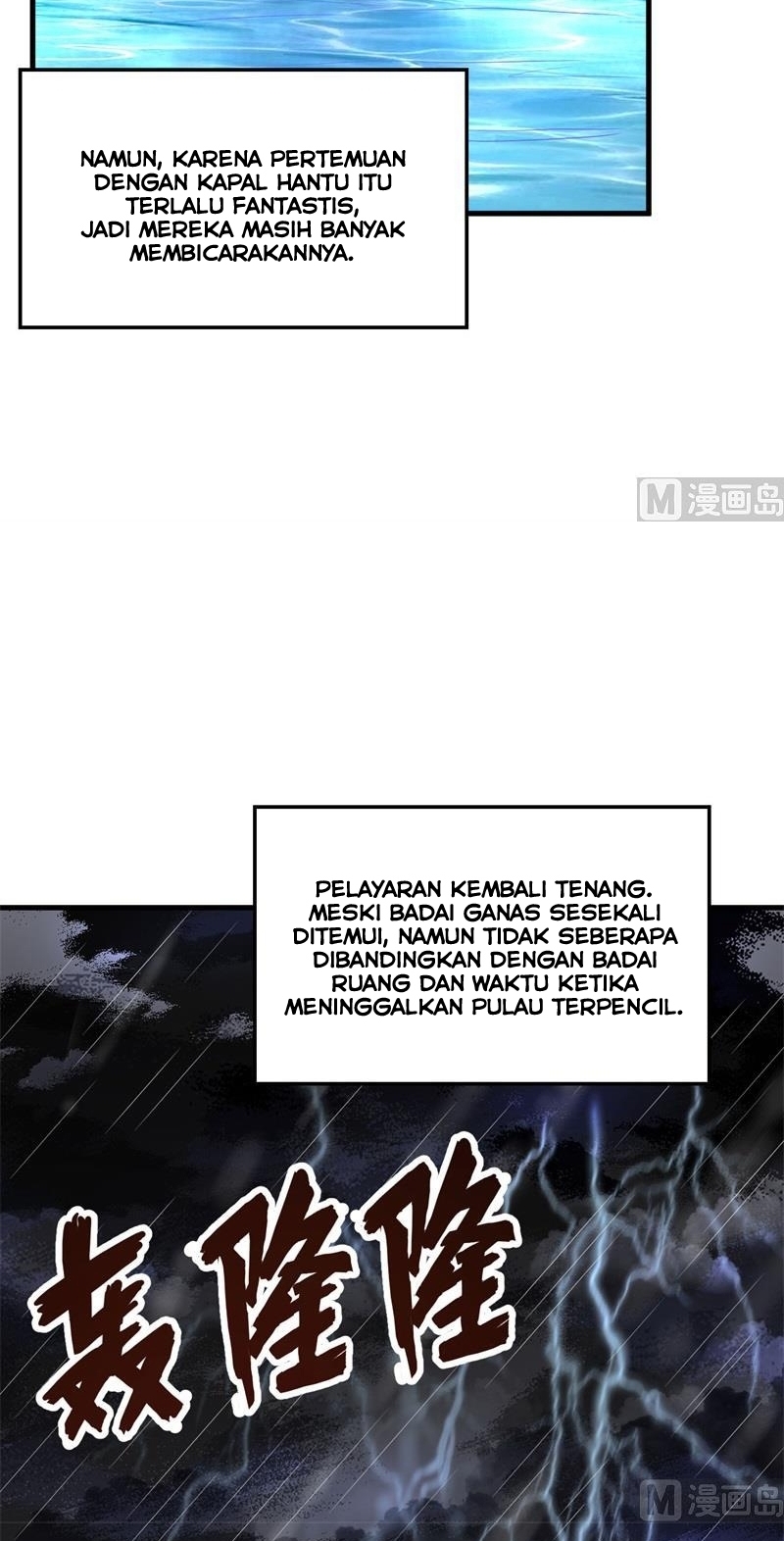 The Rest of My Life on the Desert Island Chapter 149 Bahasa Indonesia