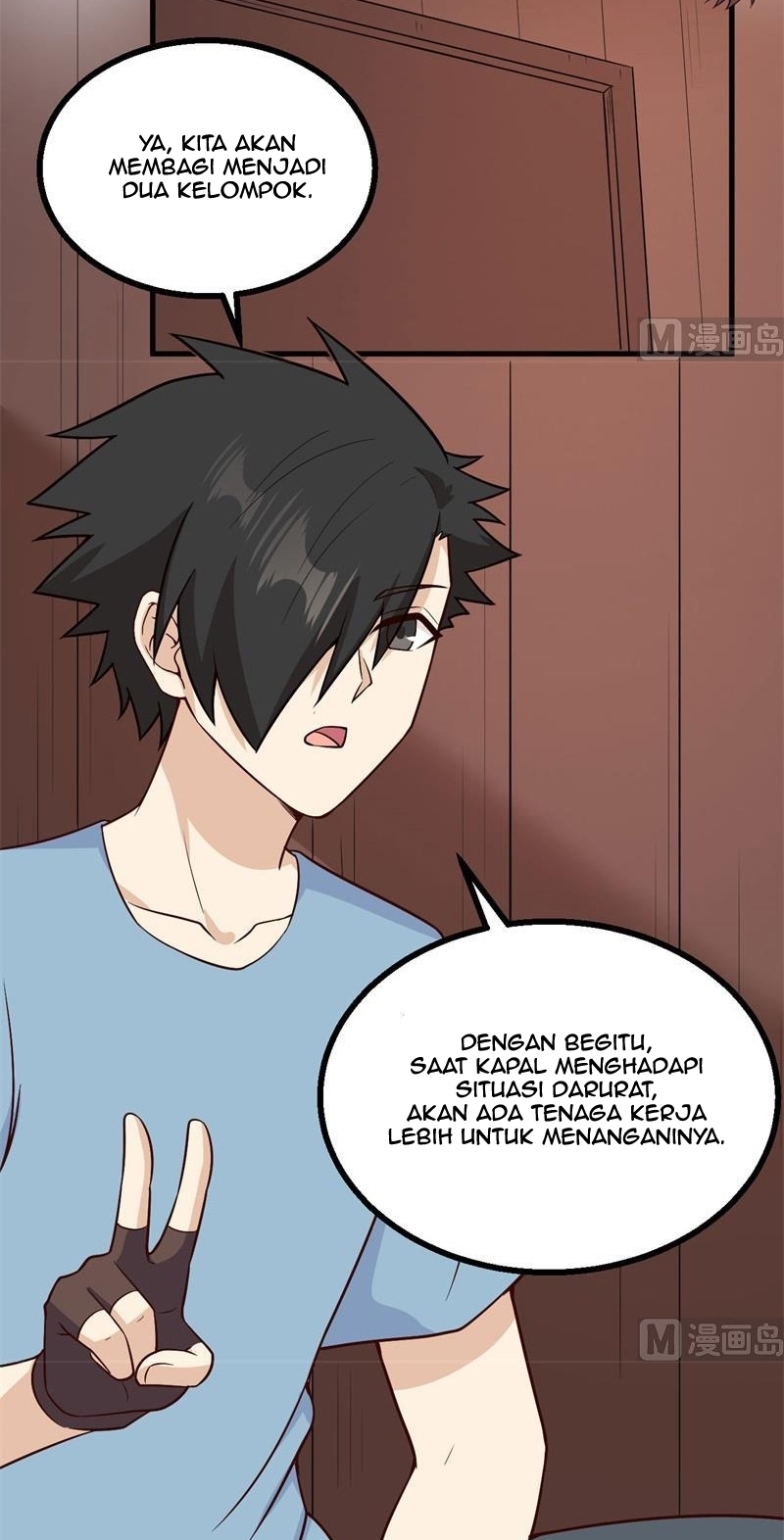 The Rest of My Life on the Desert Island Chapter 149 Bahasa Indonesia