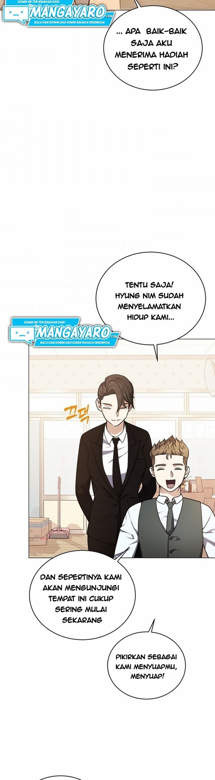 The Returning Warrior’s Alley Restaurant Chapter 17.2 Bahasa Indonesia