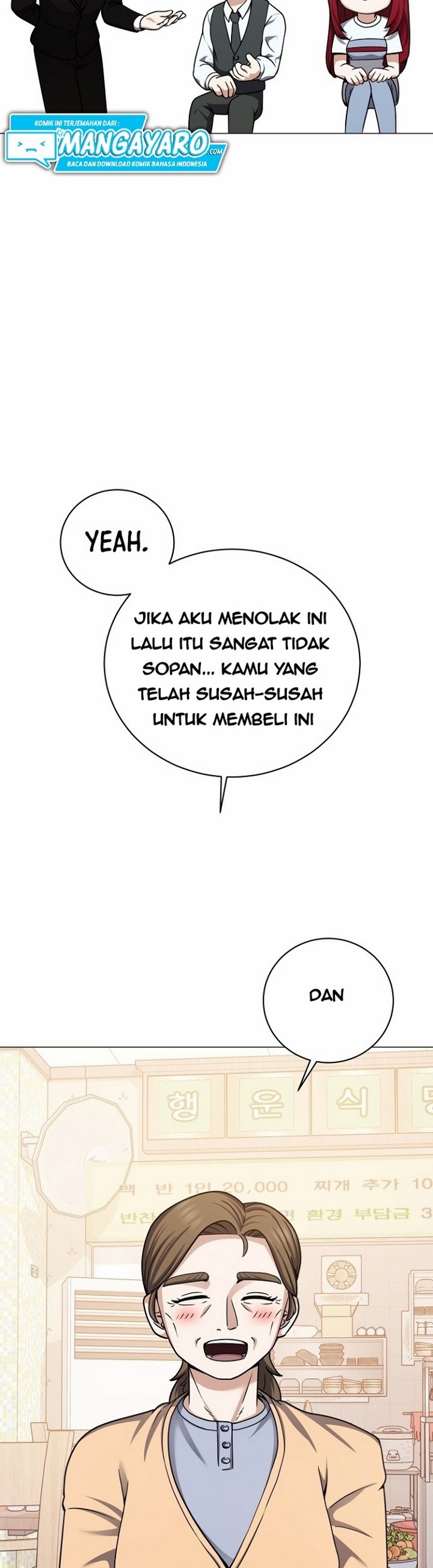 The Returning Warrior’s Alley Restaurant Chapter 17.2 Bahasa Indonesia