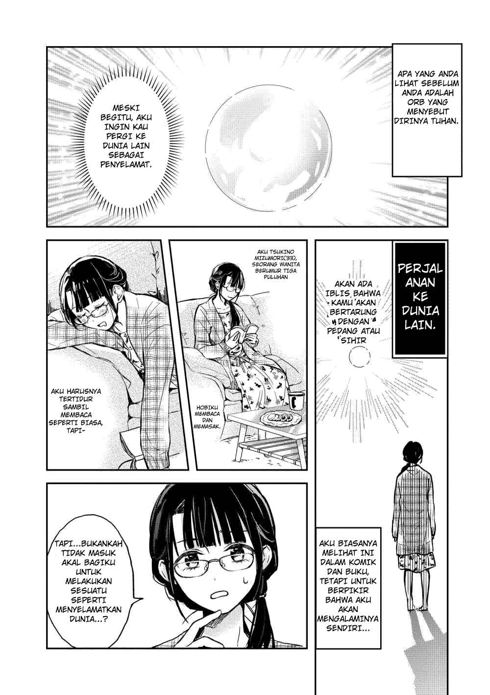 The Savior’s Book Café in Another World Chapter 01 Bahasa Indonesia