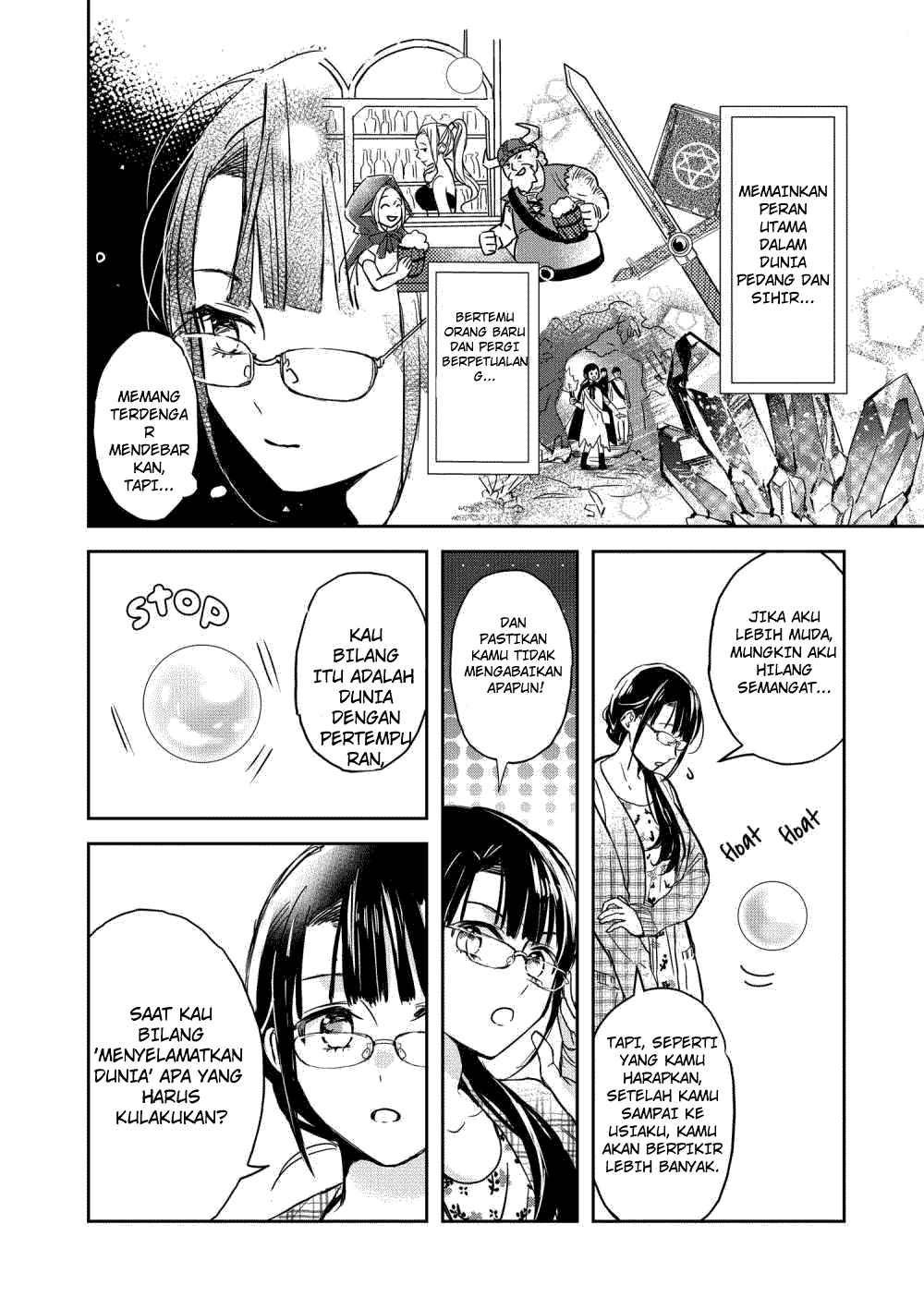 The Savior’s Book Café in Another World Chapter 01 Bahasa Indonesia