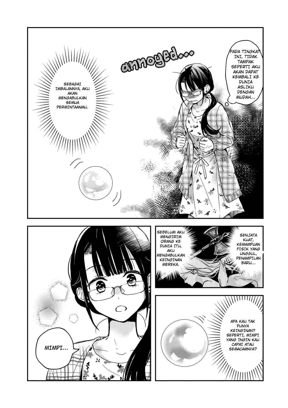 The Savior’s Book Café in Another World Chapter 01 Bahasa Indonesia