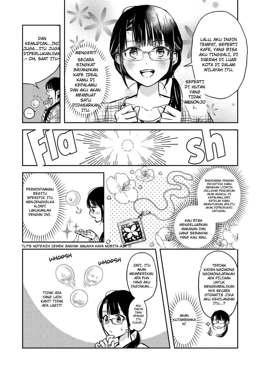 The Savior’s Book Café in Another World Chapter 01 Bahasa Indonesia