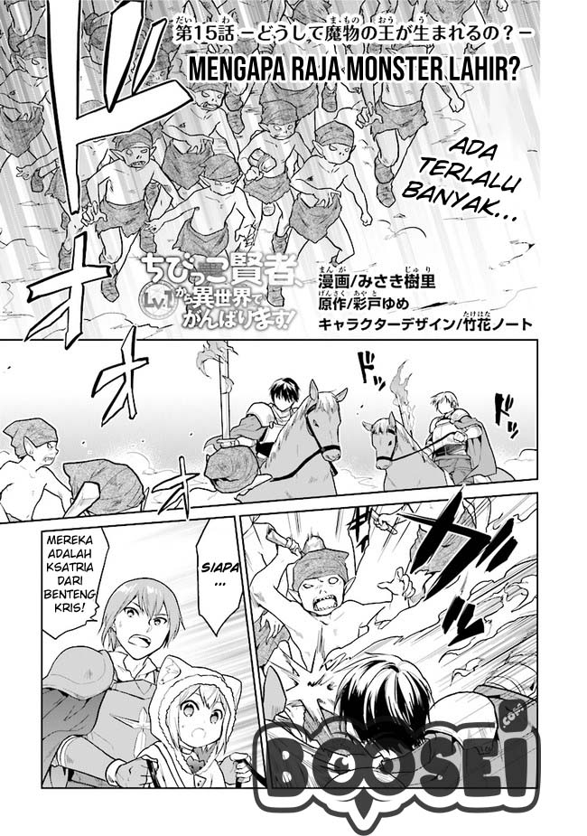 The Small Sage Will Try Her Best in the Different World from Lv. 1! chapter 15