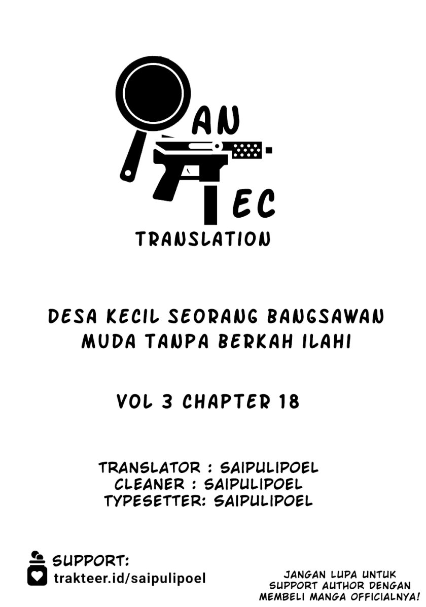 The Small Village of the Young Lady Without Blessing Chapter 18 Bahasa Indonesia