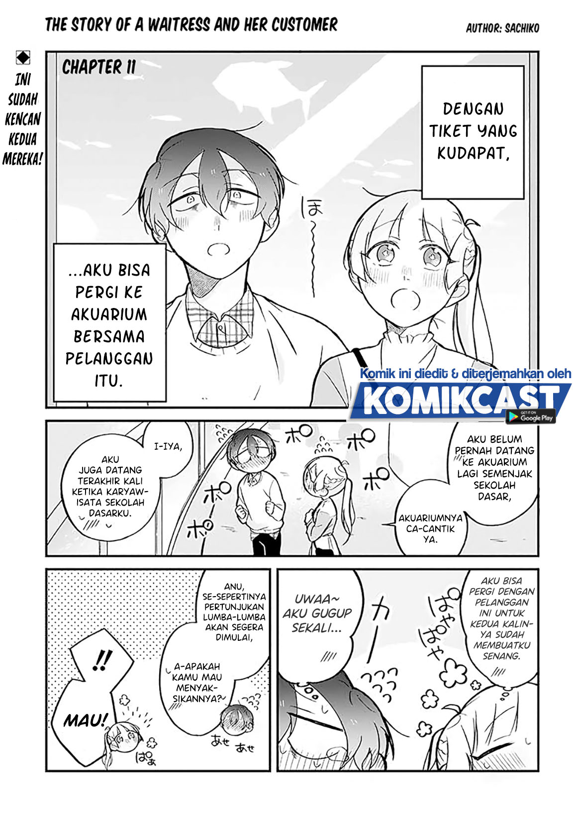 The Story of a Waitress and Her Customer chapter 11