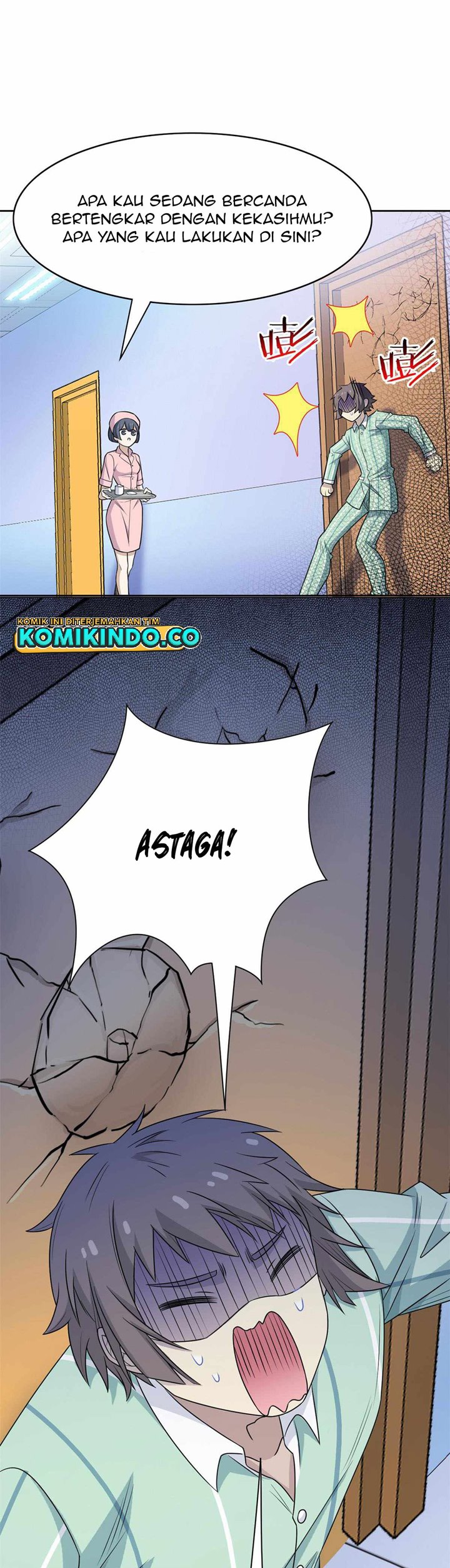 The Strong Man From the Mental Hospital Chapter 46 Bahasa Indonesia