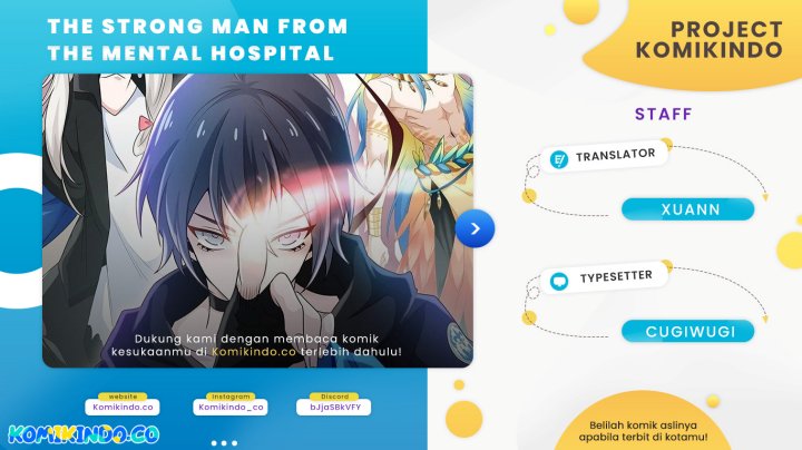 The Strong Man From the Mental Hospital Chapter 161 Bahasa Indonesia