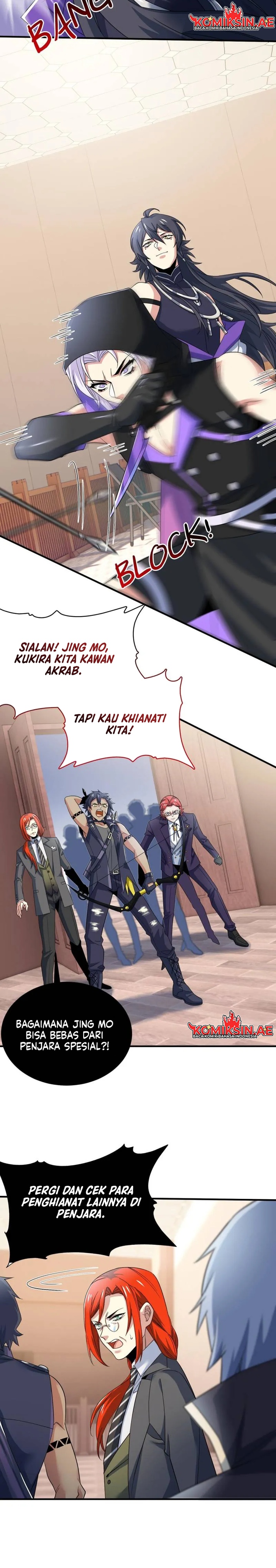The Strong Man From the Mental Hospital Chapter 215 Bahasa Indonesia