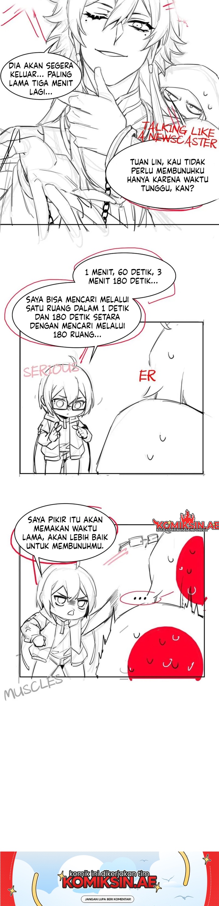 The Strong Man From the Mental Hospital Chapter 215 Bahasa Indonesia