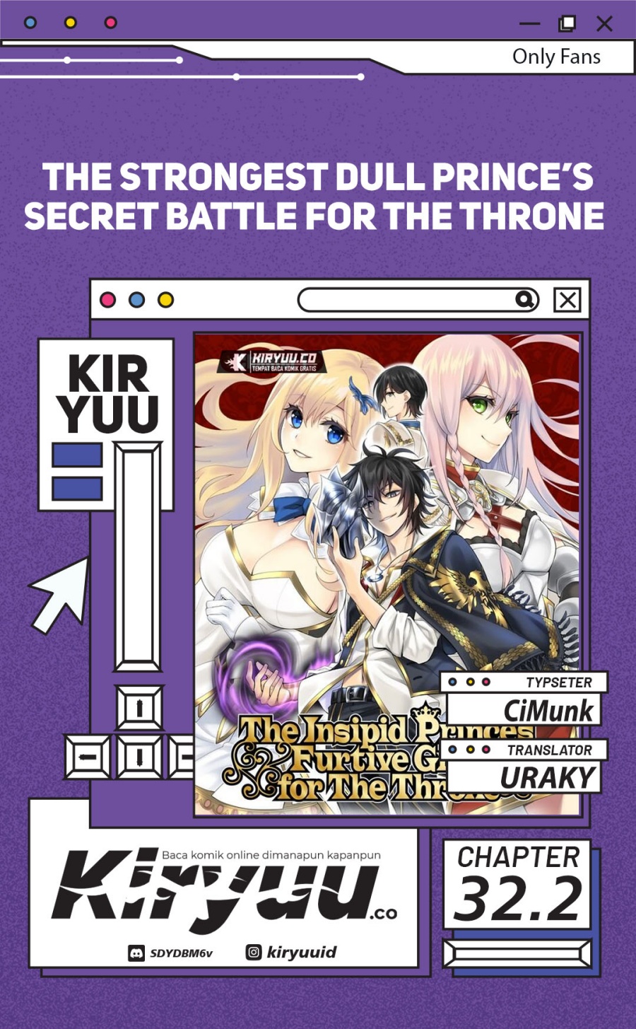 The Strongest Dull Prince’s Secret Battle for the Throne Chapter 32.2 Bahasa Indonesia