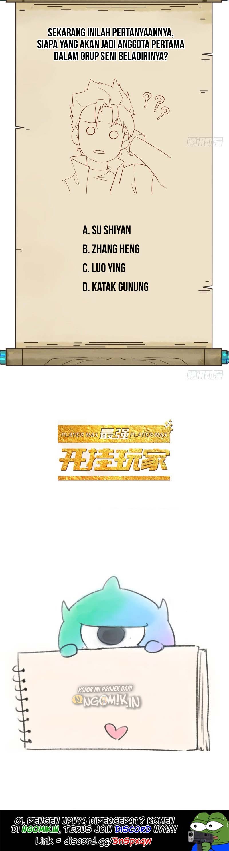 The Strongest Player Chapter 16 Bahasa Indonesia