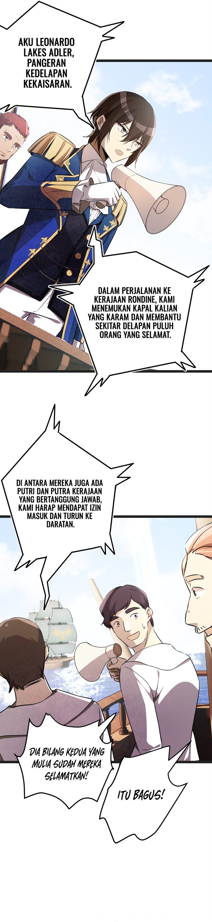 The Strongest Useless Prince’s Battle for The Throne Chapter 33 Bahasa Indonesia