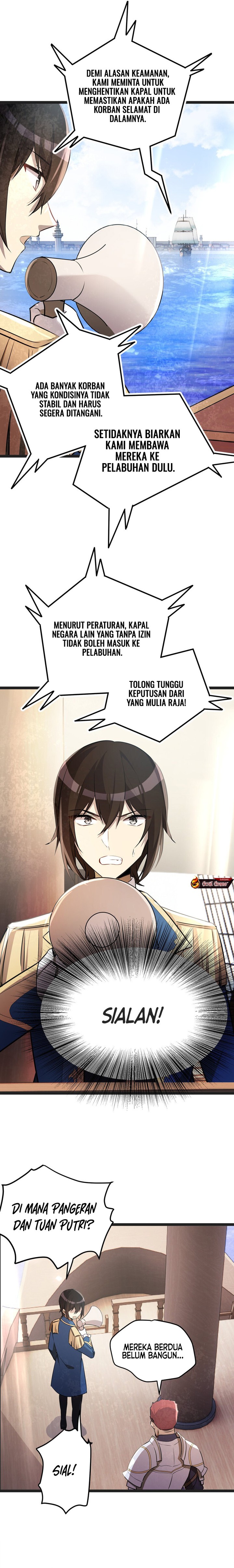 The Strongest Useless Prince’s Battle for The Throne Chapter 33 Bahasa Indonesia