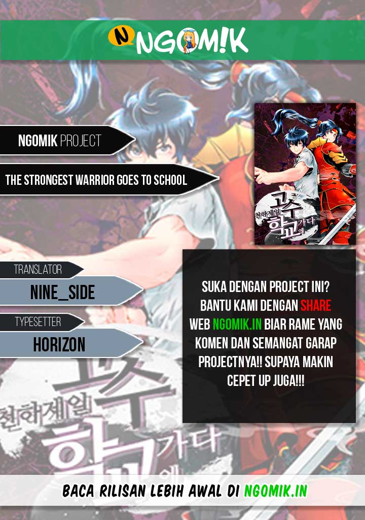 The Strongest Warrior Goes to School Chapter 01 Bahasa Indonesia